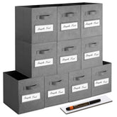 artsdi front view storage cube showing clean gray finish and sturdy form for neat shelves