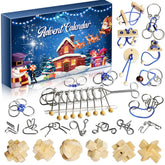 Assorty front packaging showing 24 numbered doors and festive design, great gift presentation