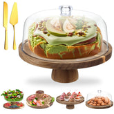 ASTROLIN front view of cake stand showing elegant display and protection