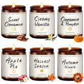 Auelife amber jars front packaging showing fall gift-ready look