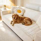 Awjcsv front view of sofa cover showing full fit and protection