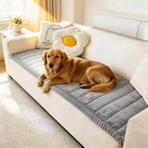 Awjcsv front view of sofa cover showing full protection and neat fit