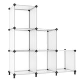 AWTATOS front view of 6-cube organizer showing organized storage benefits