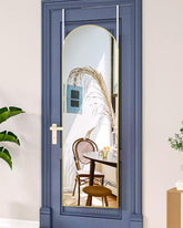 AyeWish arched full length mirror front view showing elegant silhouette and clear reflection