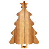 Ayiaren front view of Christmas tree board showing festive shape and serving appeal