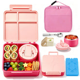 BABHAMNESS front view bento box showing compartments and secure latch benefit organization
