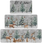 Baccessor front packaging showing festive mat set and benefits