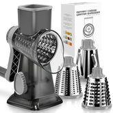 Badelite front view assembled grater showing compact design and easy access