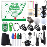 Bailiyake front packaging showing festive golf-themed advent calendar and gift-ready design