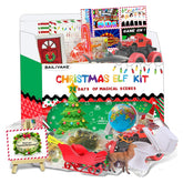 Bailiyake front packaging showing the 24-day elf kit, clear contents and cheerful design