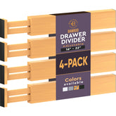 Bambüsi front view of four-pack packaging showing natural bamboo finish and tidy look