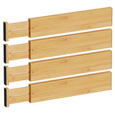 BAMEOS front packaging with assembled divider showing premium bamboo and benefit of tidy drawers