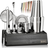 Bare Barrel front packaging showing whole 14-piece set and benefits