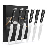 Barenthal front view of boxed set with block showing elegant presentation