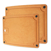 Barenthal front view of both cutting boards showing clean design and durability