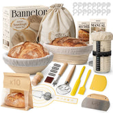 BAVIFY banneton front packaging showing full kit and benefits