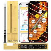 BBQOVN front panel showing controls and wireless connectivity for easy monitoring