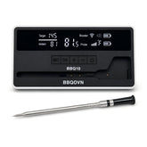 BBQOVN front view with base showing temperatures for quick checks