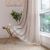 BCLBUSTE front view of two khaki panels showing farmhouse appeal and easy styling