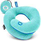 BCOZZY medium pillow front view showing soft shape and supportive cut