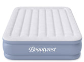 Beautyrest full mattress front view showing profile and hi-loft comfort