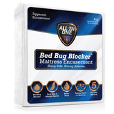 Bed Bug Blocker front encasement view showing full mattress coverage and protection