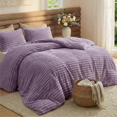 Bedsure front view of large queen comforter showing full coverage and cozy look