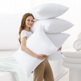 Bedsure front packaging showing four queen pillows and clear product benefit
