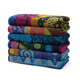 BEN KAUFMAN front packaging showing six colorful towels and value set benefit