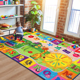 BENRON front view showing colorful alphabet design and play benefits
