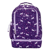 Bentgo front view showing backpack compartments and durable design
