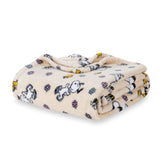 Berkshire Blanket Snoopy front view showing full print and cozy appeal
