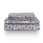 Berkshire Blanket full set on bed shows Snoopy print and cozy appeal