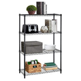 BestOffice front view assembled shelf showing compact footprint and capacity