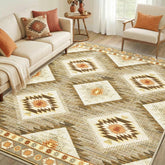 BESTSWEETIE front view showing pattern and warm tones, enhances room style