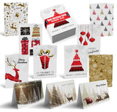 Better Office Products front packaging showing 100 holiday cards and envelopes for convenience