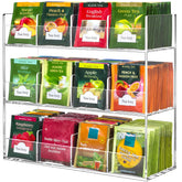 BEYGORM front view showing clear acrylic and organized tea display for easy selection