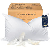 BHZ front view of pillow packaging showing hotel-style comfort