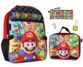 Bioworld backpack front view showing character print and sturdy straps benefit convenience