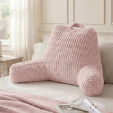 Blissful Diary front view pale pink pillow showing supportive shape and comfort