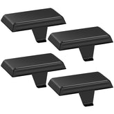 BlissfulTie front view showing four black stocking holders and packaging, durable support
