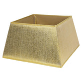 Blissun front view of square gold tree collar showing sleek coverage benefit