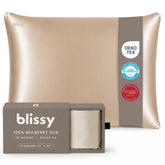 Blissy front packaging in Champagne showing elegant silk finish and premium look