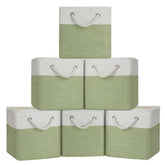BOFUGA front view of six-pack cubes showing colors and neat storage benefit
