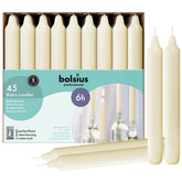 BOLSIUS front box packaging showing 45-count bulk convenience