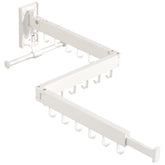 BOQORAD front-mounted view showing compact folded and extended positions for space saving