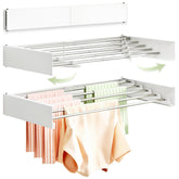 BOQORAD front view of mounted rack showing space-saving benefit