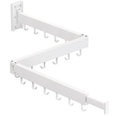 BOQORAD front view of wall-mounted rack shows organized drying benefit