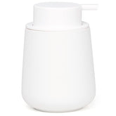 BosilunLife dispenser front view showing modern white ceramic and tidy countertop benefit