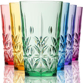 bravario front view showing clear tumbler elegance and durable design
